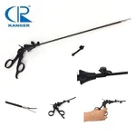 Laparoskopo chirurginis instrumentas išpjaustant žnyples